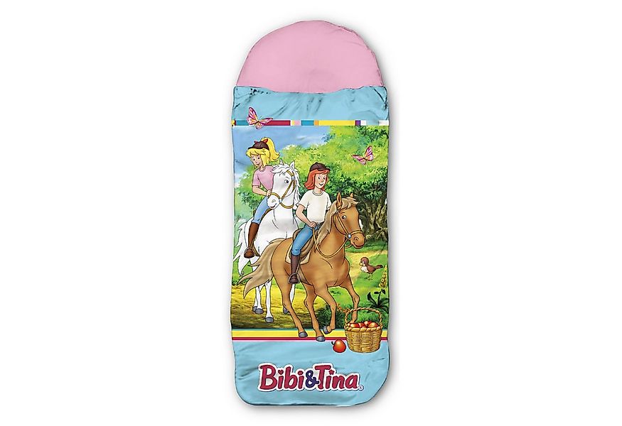 BERONAGE Kinderschlafsack Bibi und Tina Freunde Blau/Rosa Kinder-Schlafsack günstig online kaufen