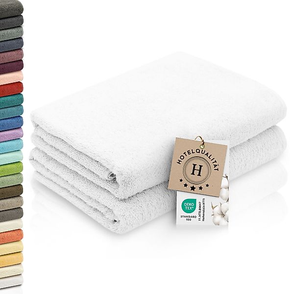 ZOLLNER Duschtücher, Walkfrottier (2-St), 70 x günstig online kaufen