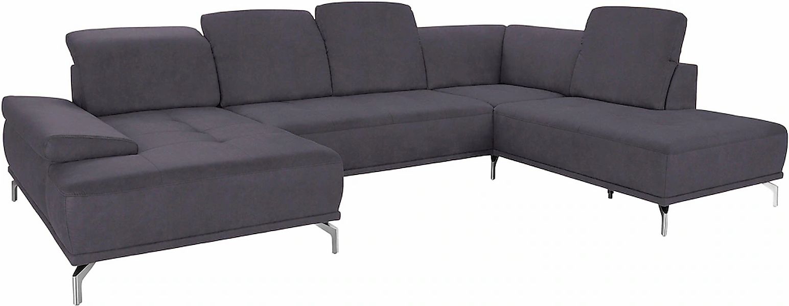 PLACES OF STYLE Wohnlandschaft "Caluna" Inkl.Sitztiefenverstellung, wahlwei günstig online kaufen