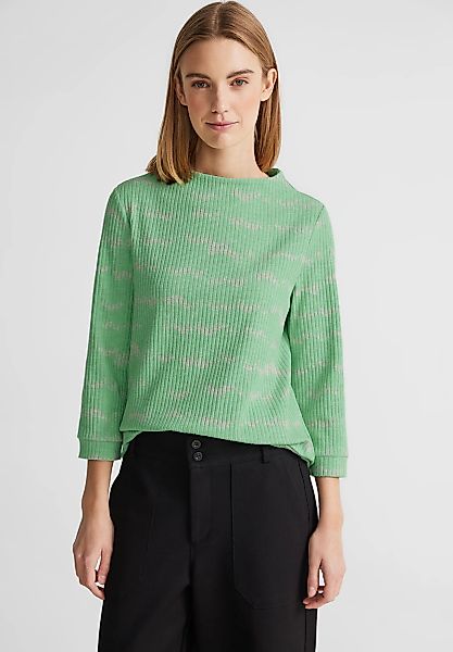 STREET ONE 3/4-Arm-Shirt, mit Stehkragen günstig online kaufen