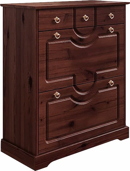 OTTO home Schuhschrank "Klera" aus massiver Kiefer, FSC, Breite 81 cm, drei günstig online kaufen