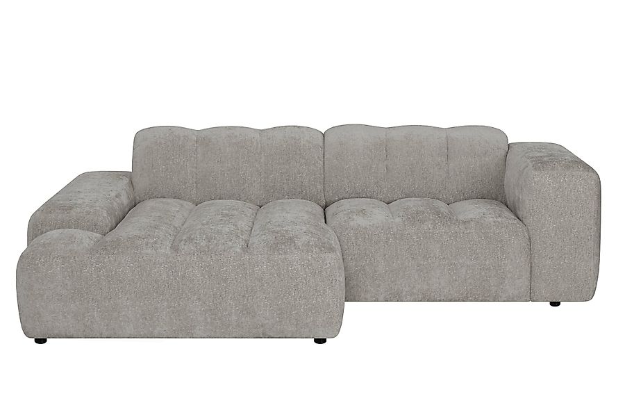 NADUVI Collection | Ecksofa Sandro links 2,5-Sitzer großes Chenille günstig online kaufen