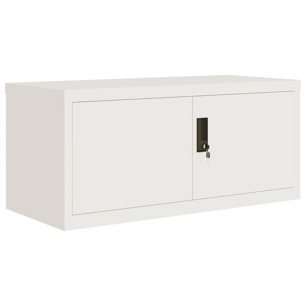 vidaXL Aktenschrank Aktenschrank Weiß 90x40x40 cm günstig online kaufen