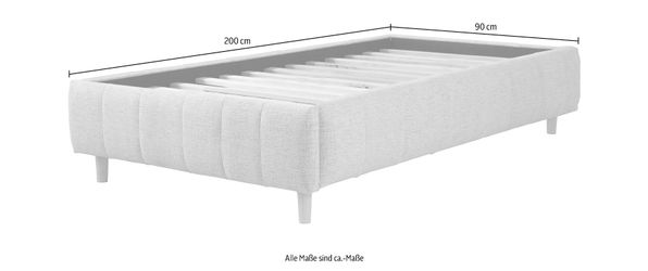andas Polsterbett Tarje, in 5 Breiten, günstig online kaufen