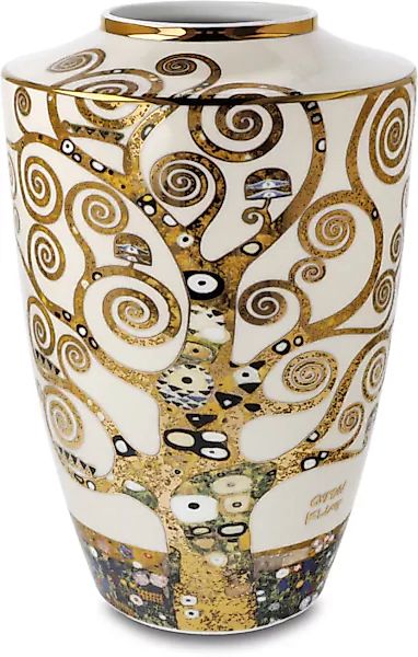 Goebel "Vase Gustav Klimt - ""Der Lebensbaum""" bunt günstig online kaufen