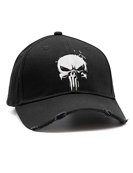 Punisher Baseball Cap Logo Distressed günstig online kaufen