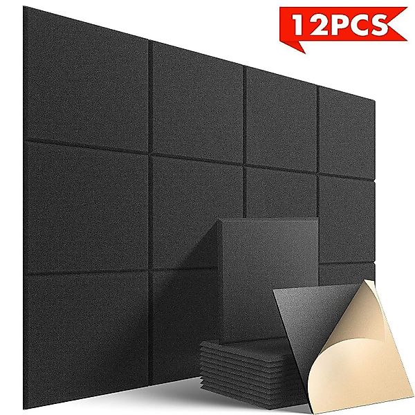 DOPWii Akustikplatte 12 Stück Akustikplatten Selbstklebend, günstig online kaufen