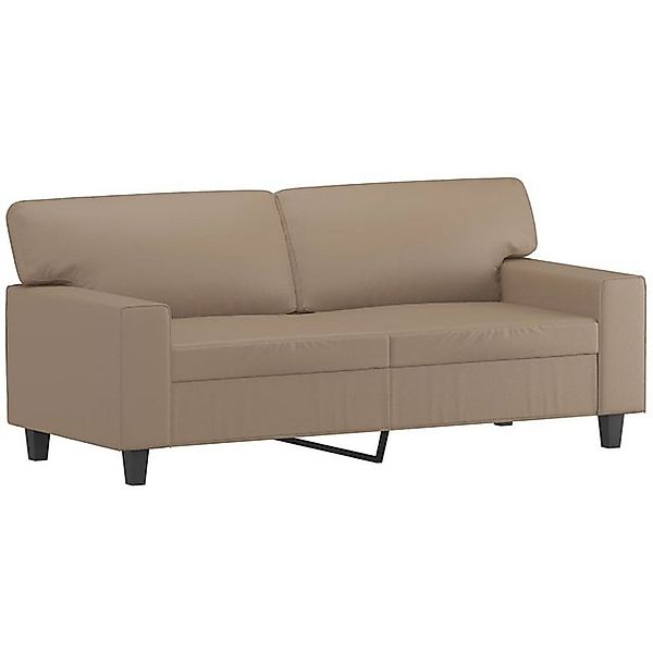 vidaXL Sofa, 2-Sitzer-Sofa Cappuccino-Braun 140 cm Kunstleder günstig online kaufen