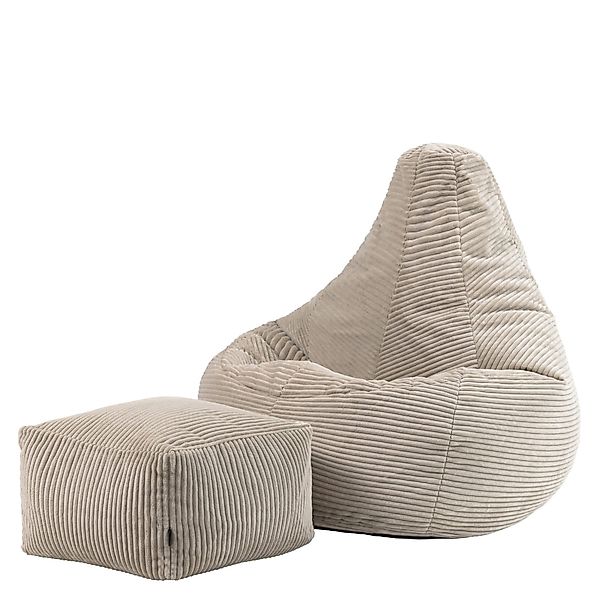 icon Sitzsack Sessel mit Liege aus günstig online kaufen