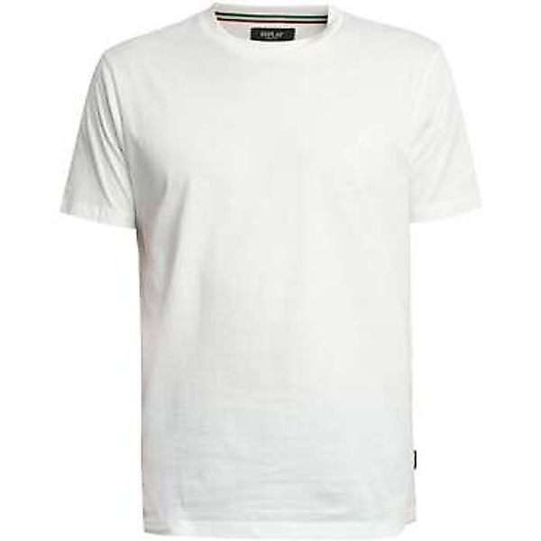 Replay Herren Rundhals T-Shirt BASIC JERSEY 30/1 Regular Fit günstig online kaufen
