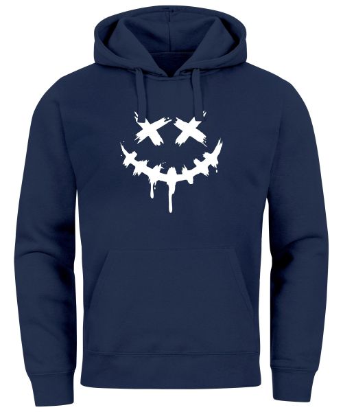 Neverless Hoodie Hoodie Herren Bedruckt Techwear günstig online kaufen