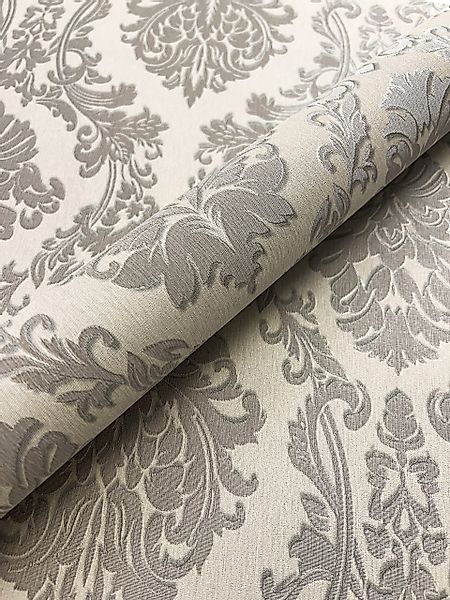 Newroom Vliestapete, Taupe Glänzend Modern Ornamente günstig online kaufen