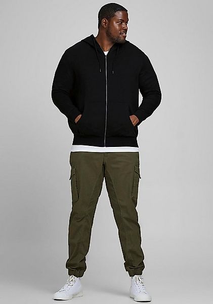 Jack & Jones PlusSize Kapuzensweatjacke BASIC SWEAT ZIP HOOD bis Größe 6XL günstig online kaufen