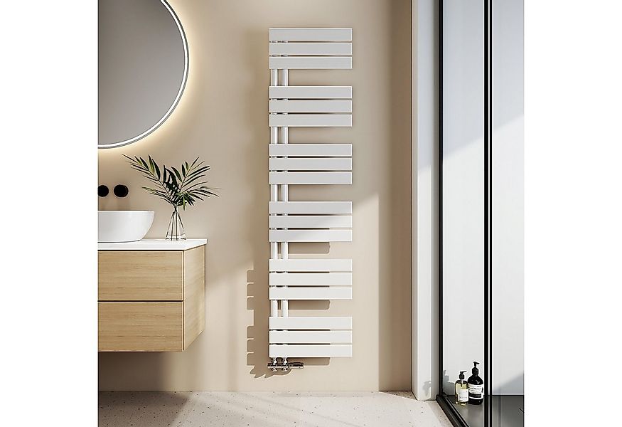 EMKE Badheizkörper Flach Paneelheizkörper Handtuchtrockner, 684W für 7qm Ra günstig online kaufen