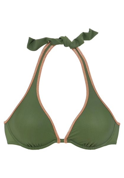 Bruno Banani Bügel-Bikini-Top Milano, mit kupferfarbener günstig online kaufen