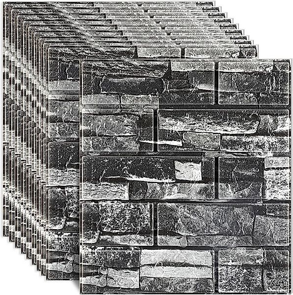Coonoor 3D-Tapete 3D-Tapete,10 stück selbstklebende Wandpaneele 35x38 cm, ( günstig online kaufen