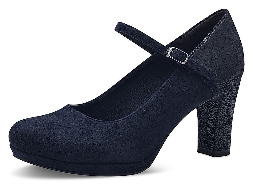 Tamaris Spangenpumps mit Metallic-Applikation an der günstig online kaufen