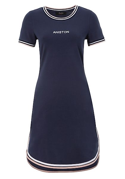 Aniston CASUAL Jerseykleid, mit raffiniertem Saum günstig online kaufen