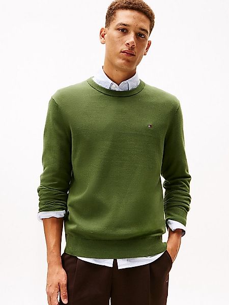 Tommy Hilfiger Rundhalspullover ESSENTIAL COTTON CREW NECK Crewneck Regular günstig online kaufen