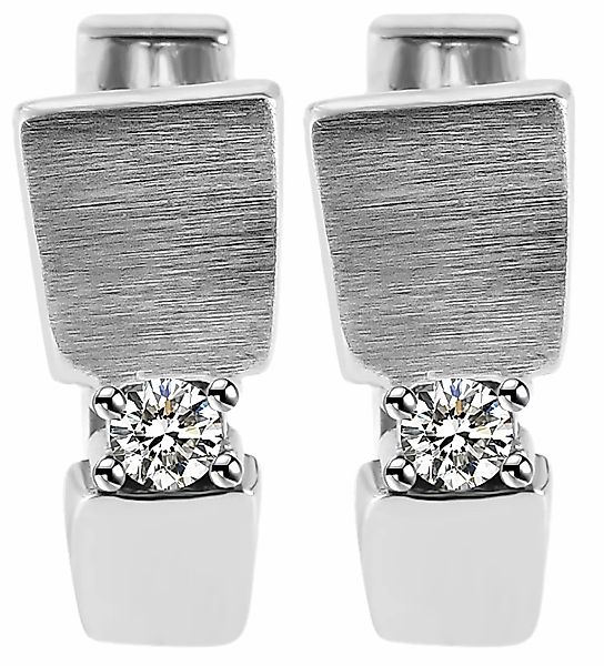 Adelia´s Klappcreolen "Damen Ohrringe – Klappcreole aus 925 Silber mit Zirk günstig online kaufen