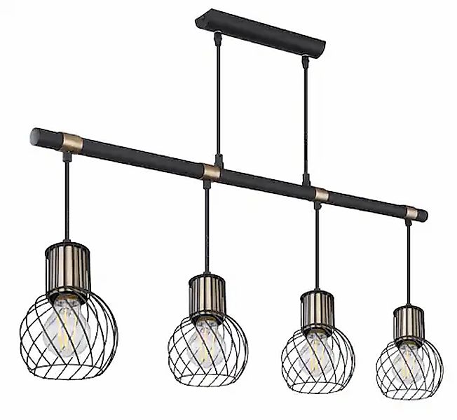 GLOBO LIGHTING Pendelleuchte »ARGUSTO« E27 1 Stk. Hängeleuchte, Hängelampe, günstig online kaufen