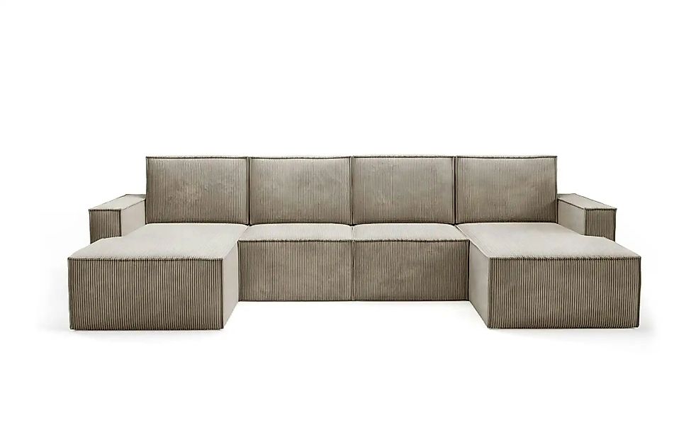 Wohnlandschaft  Orto ¦ braun ¦ Maße (cm): B: 320 H: 93 Polstermöbel > Sofas günstig online kaufen