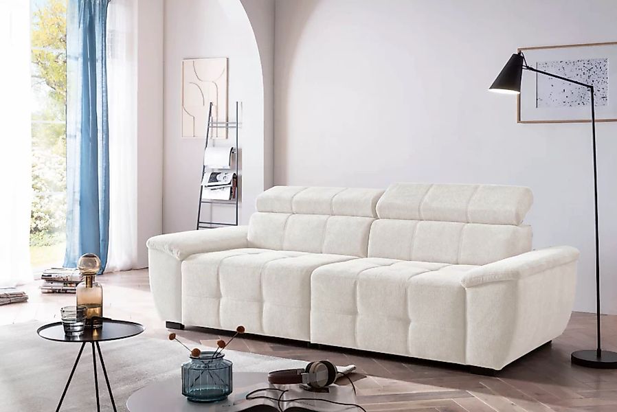 exxpo - sofa fashion Big-Sofa "Exxpo MAVERICK, weicher Bezugstoff, hoher Si günstig online kaufen