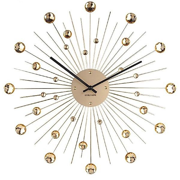 Karlsson Uhr Wanduhr Wall Sunburst Crystal günstig online kaufen