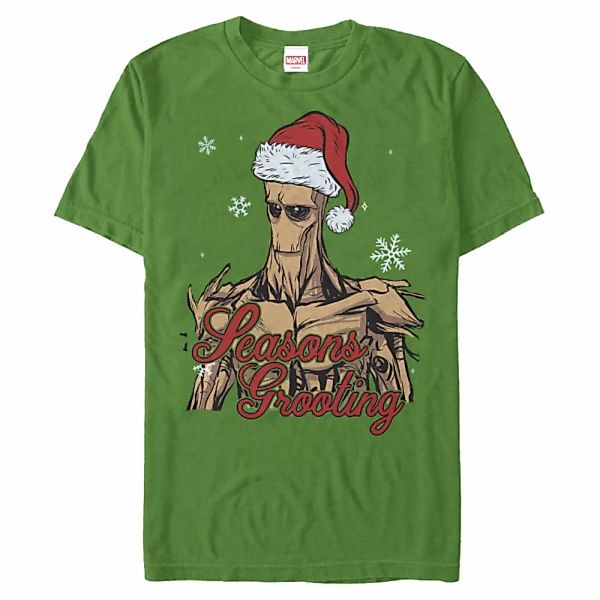 Marvel - Guardians of the Galaxy - Groot Sings - Weihnachten - Männer T-Shi günstig online kaufen