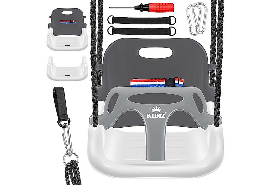 KIDIZ Einzelschaukel, Babyschaukel Kinderschaukel in Babysitz verstellbar günstig online kaufen