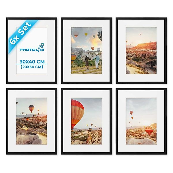 PHOTOLINI Bilderrahmen 6er Set 30x40 cm günstig online kaufen