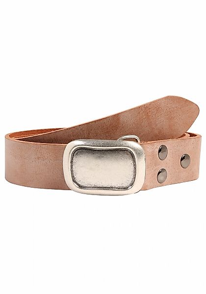 Rettungsring Gürtel Ledergürtel mit austauschbarer Schließe "Rechteck Einge günstig online kaufen
