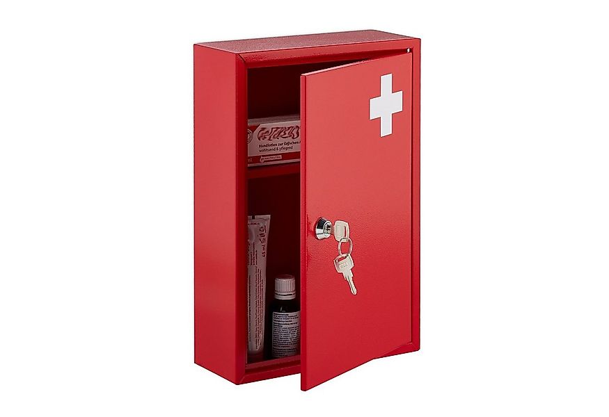 relaxdays Medizinschrank Abschließbarer Medizinschrank günstig online kaufen