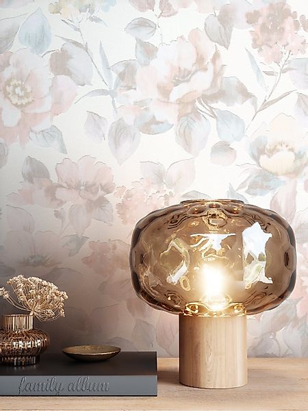 Newroom Vliestapete, strukturiert, Blumentapete, modern günstig online kaufen