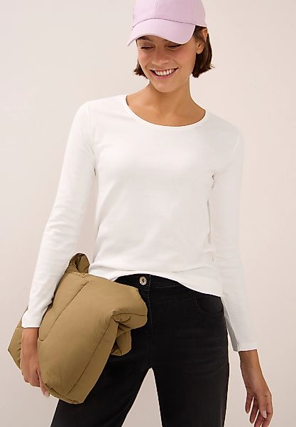 Cecil Langarmshirt "Style Pia" günstig online kaufen