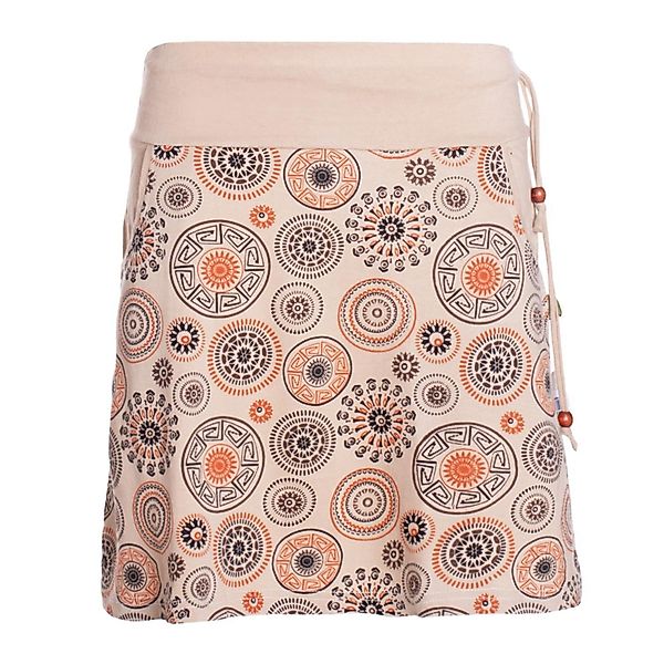 Vishes Minirock Baumwolle Mandala-Muster extra breiter günstig online kaufen
