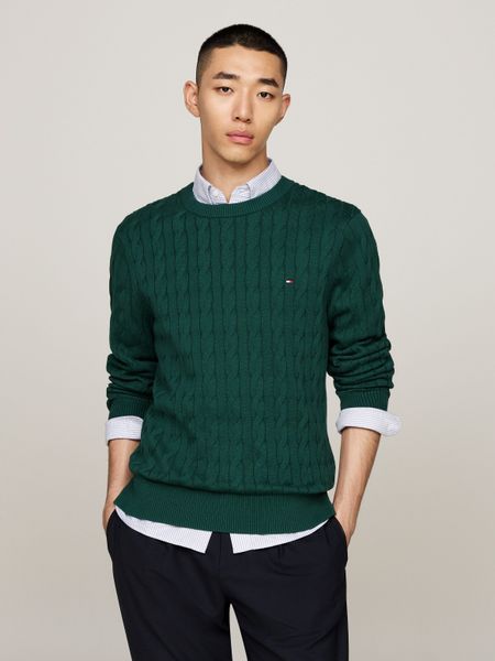 Tommy Hilfiger Strickpullover CLASSIC CABLE CREW günstig online kaufen