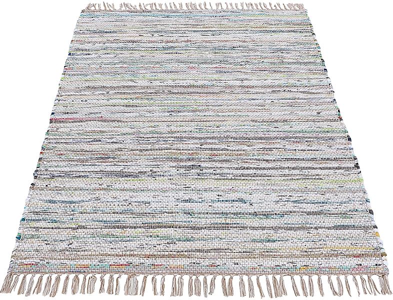 carpetfine Teppich »Kelim Chindi, Wendeteppich«, rechteckig, 6 mm Höhe, han günstig online kaufen