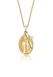 Elli Kette mit Anhänger Kreuz Marienbild günstig online kaufen