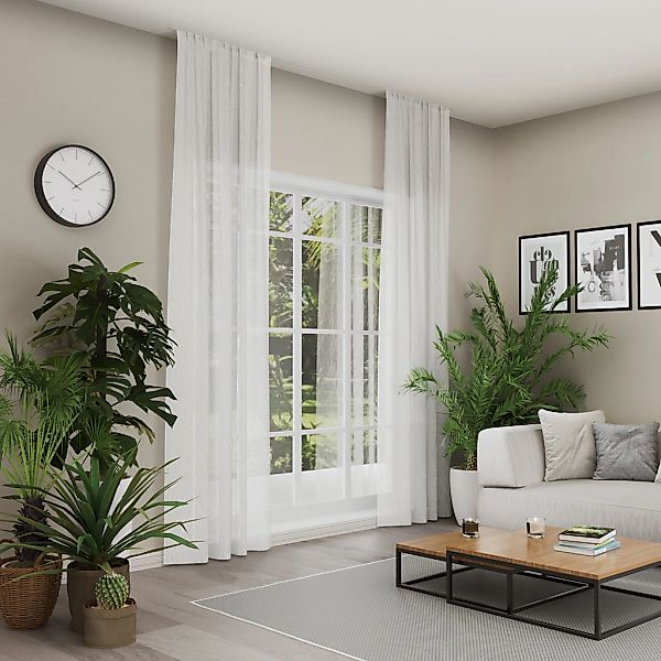 Neutex for you Vorhang "LISKA" Multifunktionsband 1 Stk. tlg. Moderner Druc günstig online kaufen