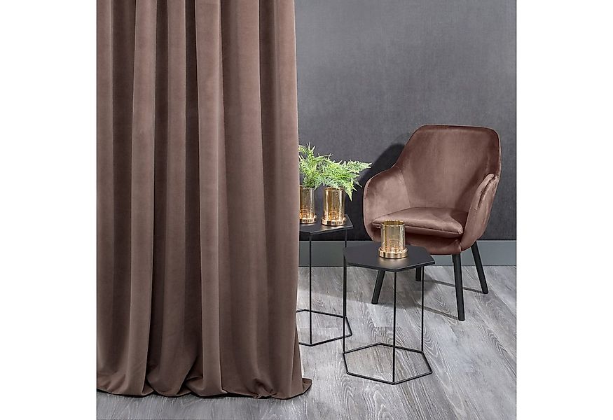 Eurofirany Vorhang Vorhang Kristi mit Kräuselband – 140 x 270 cm, Verdunkel günstig online kaufen