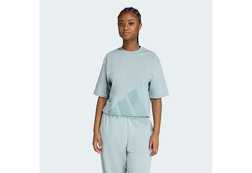 adidas Sportswear T-Shirt ESSENTIALS BIG LOGO BOYFRIEND günstig online kaufen