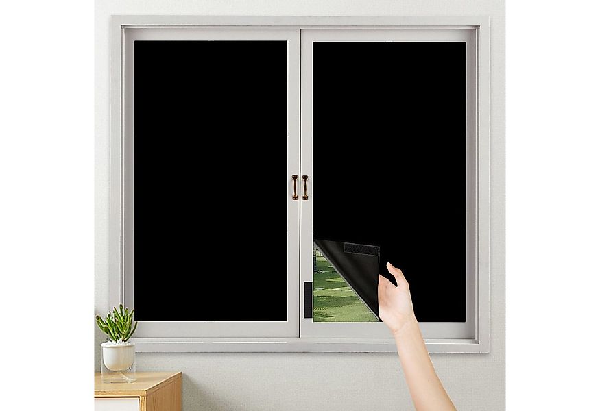 Jibenhome Verdunkelungsvorhang Fenster Verdunkelung 100% lichtundurchlässig günstig online kaufen