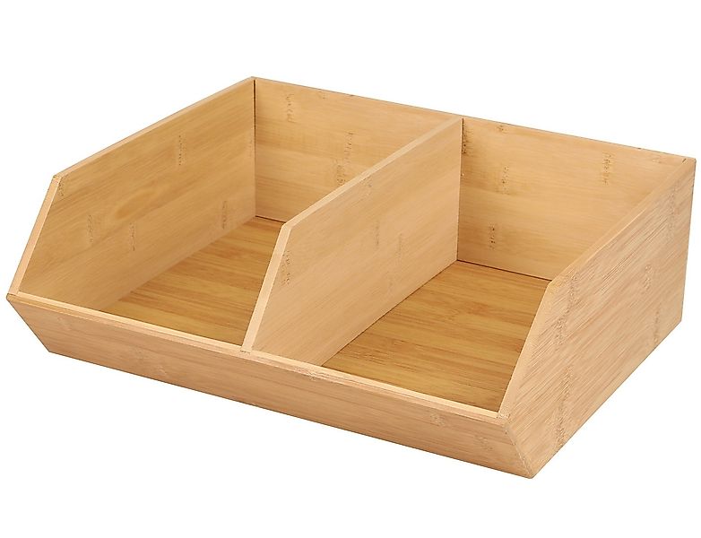 Bambou&Co Organizer Bambus Sortierer Aufbewahrungsbox Tischbox günstig online kaufen
