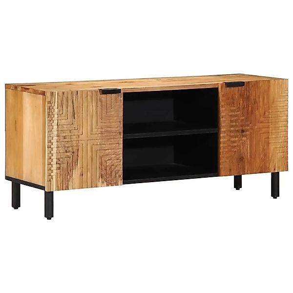 vidaXL TV-Schrank 105x33x46 cm Massivholz Akazie 4017756 günstig online kaufen