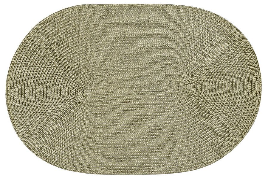 Haus und Deko Platzset Platzset oval ca. 45x30 cm Bast Optik Platzdeckchen günstig online kaufen