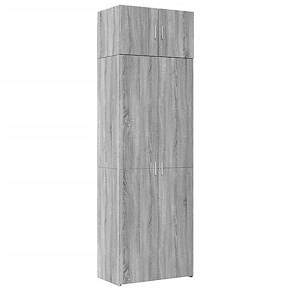vidaXL Sideboard Hochschrank Grau Sonoma 70x42,5x225 günstig online kaufen