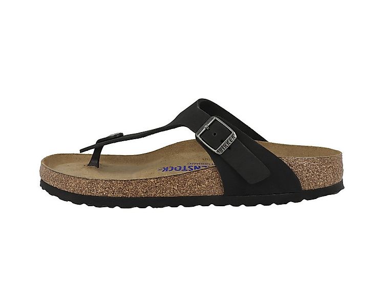 Birkenstock Gizeh SFB Nubukleder Weichbettung normal Damen Zehentrenner San günstig online kaufen