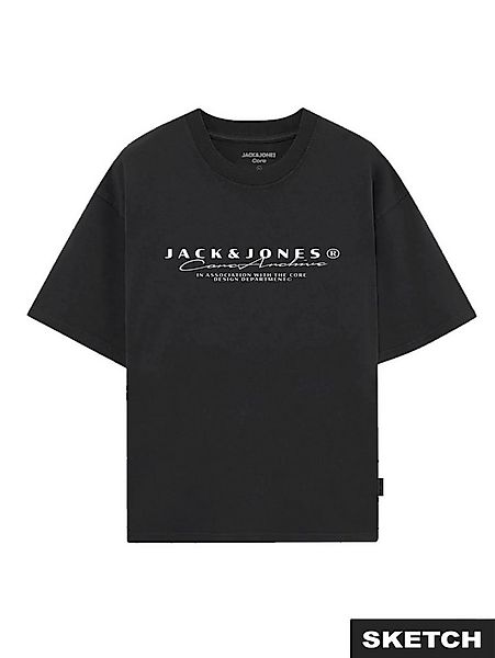 Jack & Jones T-Shirt JCOPOINT BRANDING TEE SS CREW NECK FST günstig online kaufen