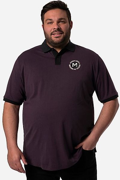 Men Plus Poloshirt Men+ Poloshirt Halbarm Brust-Druck bis 8 XL günstig online kaufen